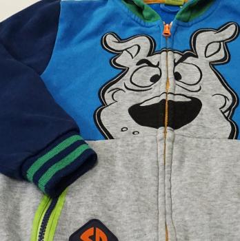 Sweatjacke Gr. 116 von Scooby Doo (774)